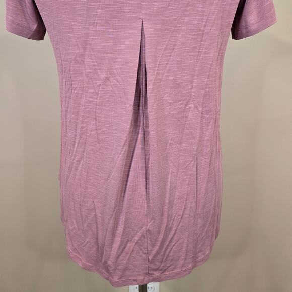 Women's Mod Ref Pink Mauve Short Sleeve Oversized Tee | Size Small - Picture 7 of 9